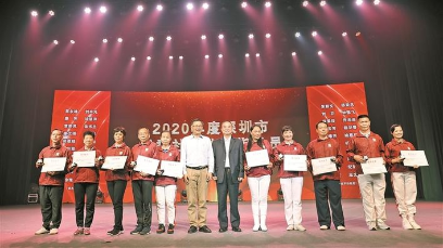 深圳市年度优秀社体指导员、体育义工揭晓