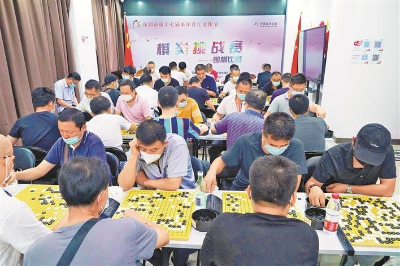 来深青工围棋赛决出名次