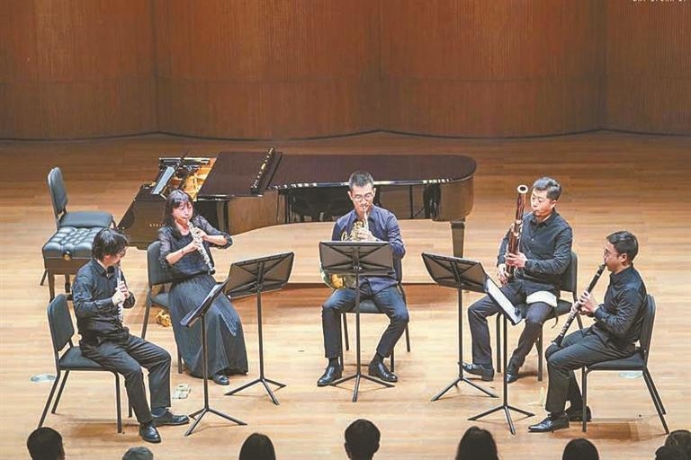 周日，木管五重奏经典《魔笛》深圳音乐厅奏响