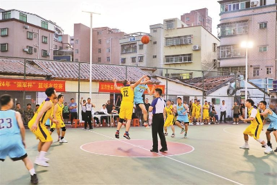 光明区2024年“强军杯”篮球友谊赛开赛