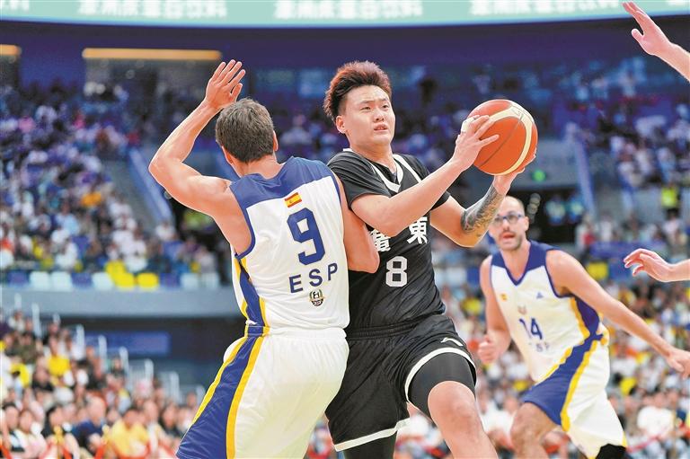 今晚将在龙华文体中心再战西班牙劲旅