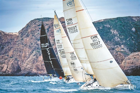 中国杯帆船赛深圳大鹏开赛 中国杯帆船赛深圳大鹏开赛