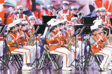 少年警营音乐会奏响公益与青春