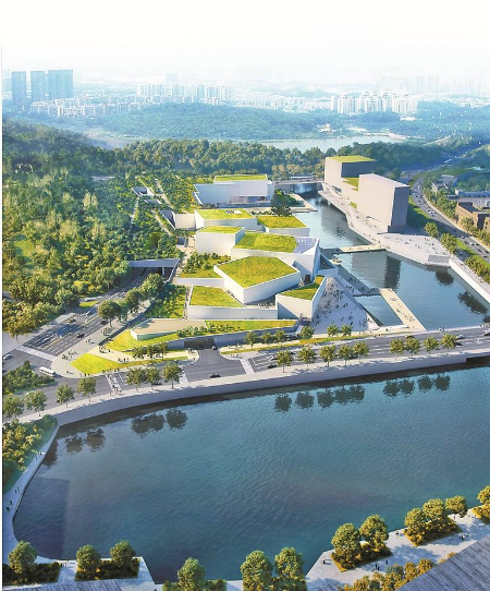 龙华鹭湖艺术中心开放